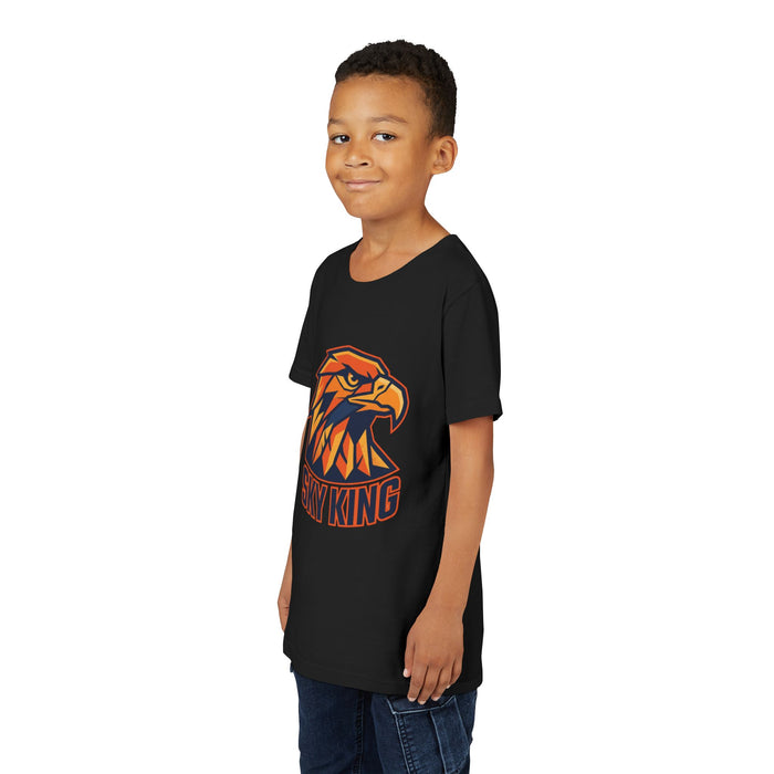 Sky King Eagle Youth Tee — Kids' Graphic Short Sleeve Shirt